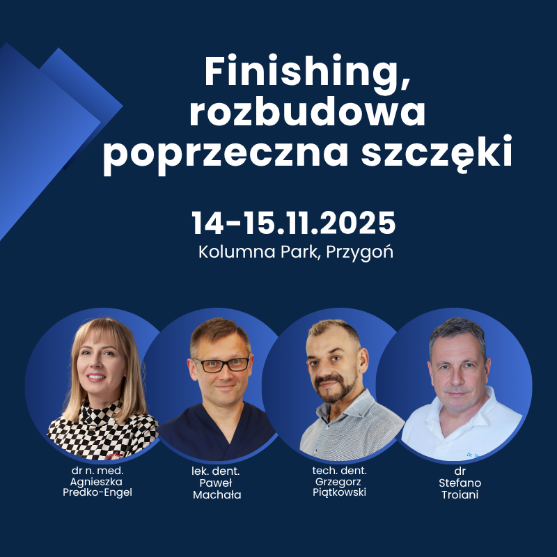 Finishing, rozbudowa poprzeczna szczęki