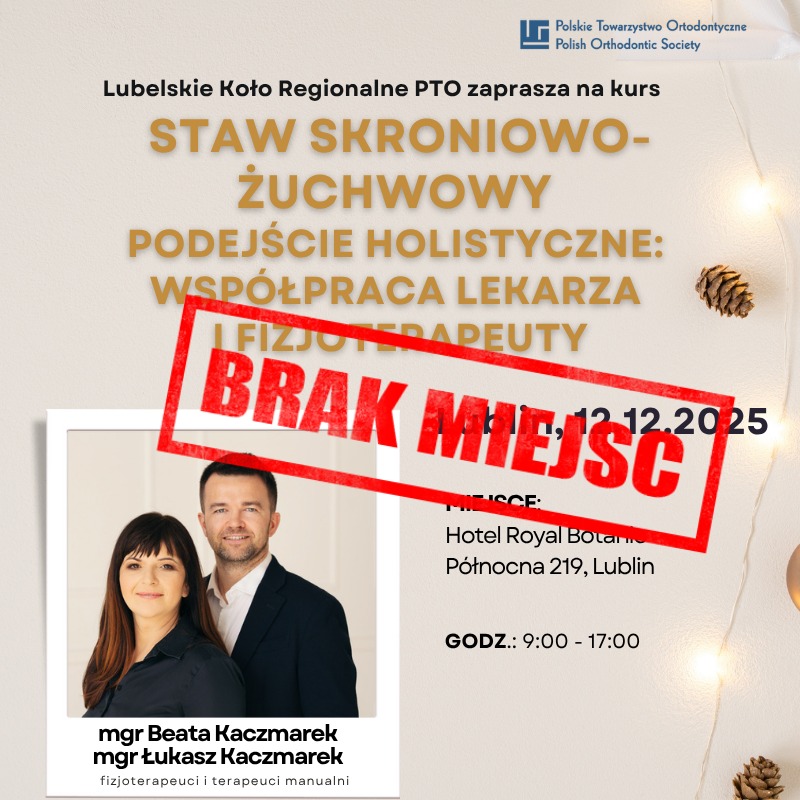 Staw Skroniowo-Żuchwowy  podejście holistyczne:  współpraca lekarza i fizjoterapeuty