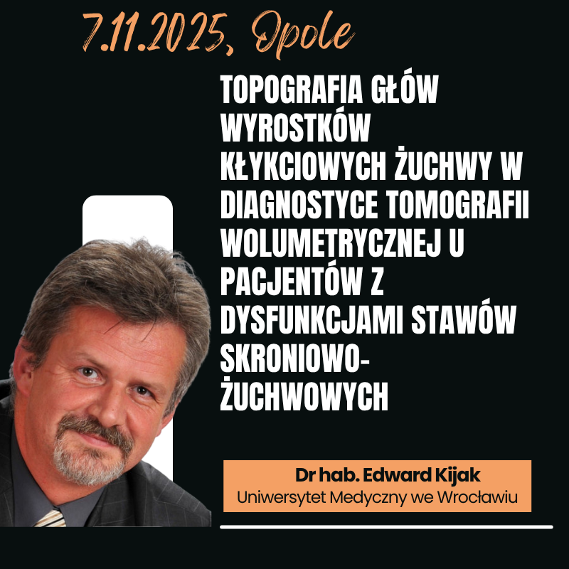 Topografia głów wyrostków kłykciowych żuchwy w diagnostyce tomografii wolumetrycznej u pacjentów z dysfunkcjami stawów skroniowo-żuchwowych